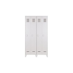 WHITE LOFT CABINET 2DR - CABINETS, SHELVES